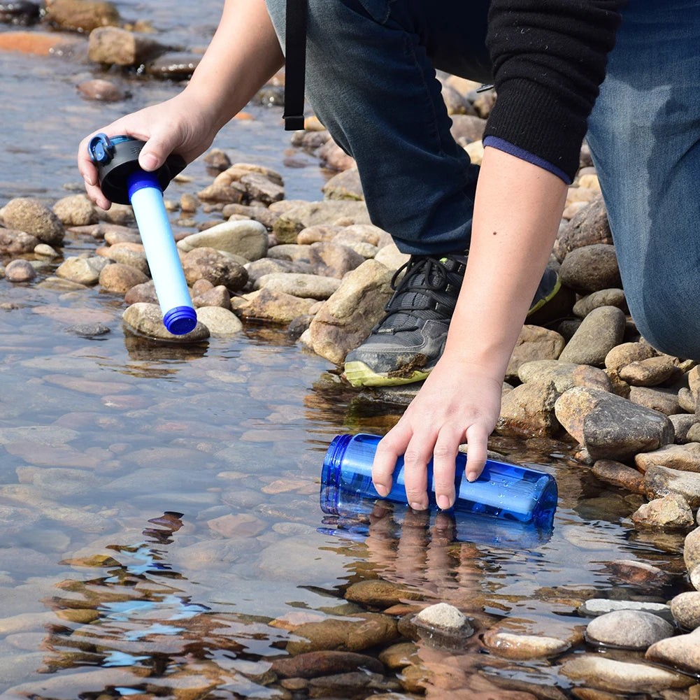 Sports Water Bottles with Filter