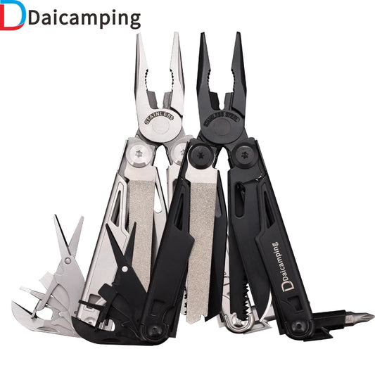 Multi-Pliers, Folding Knife, Camping Gear