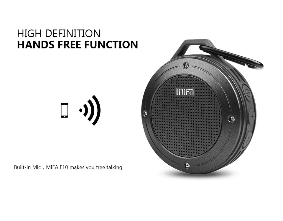 Outdoor Wireless Bluetooth Stereo Speaker, Waterproof