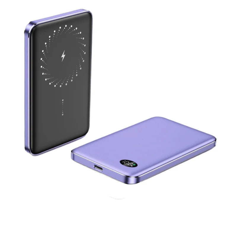 Magnetic Power Bank for Wireless Phone Charging