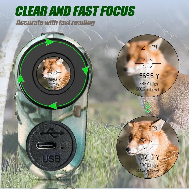 Hunting Laser Rangefinder with Target Acquisition Technology