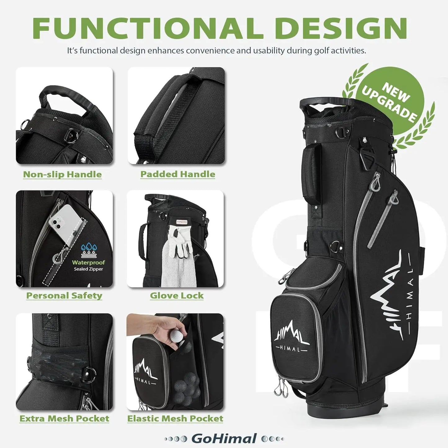 14-Way Golf Stand Bag,