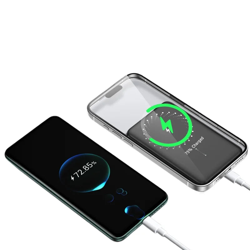 Magnetic Power Bank for Wireless Phone Charging