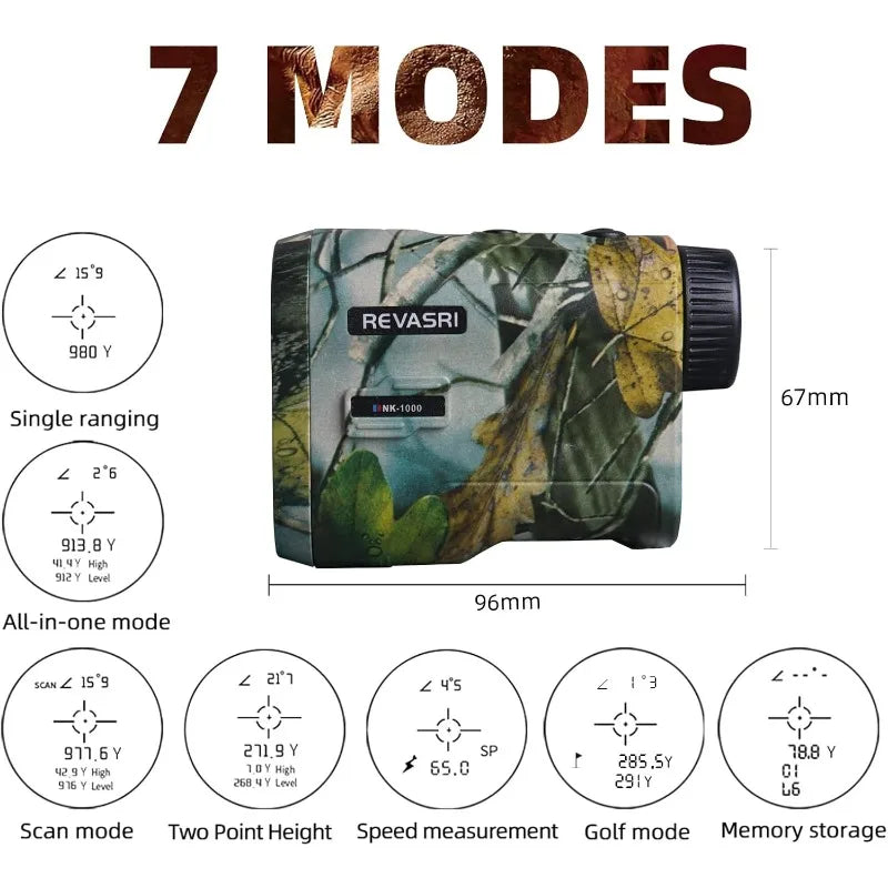 Hunting Laser Rangefinder with Target Acquisition Technology