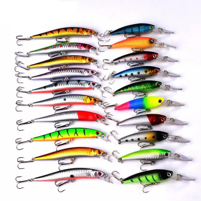 Fishing Lure Tackle Floating Fishing Minnow Wobblers