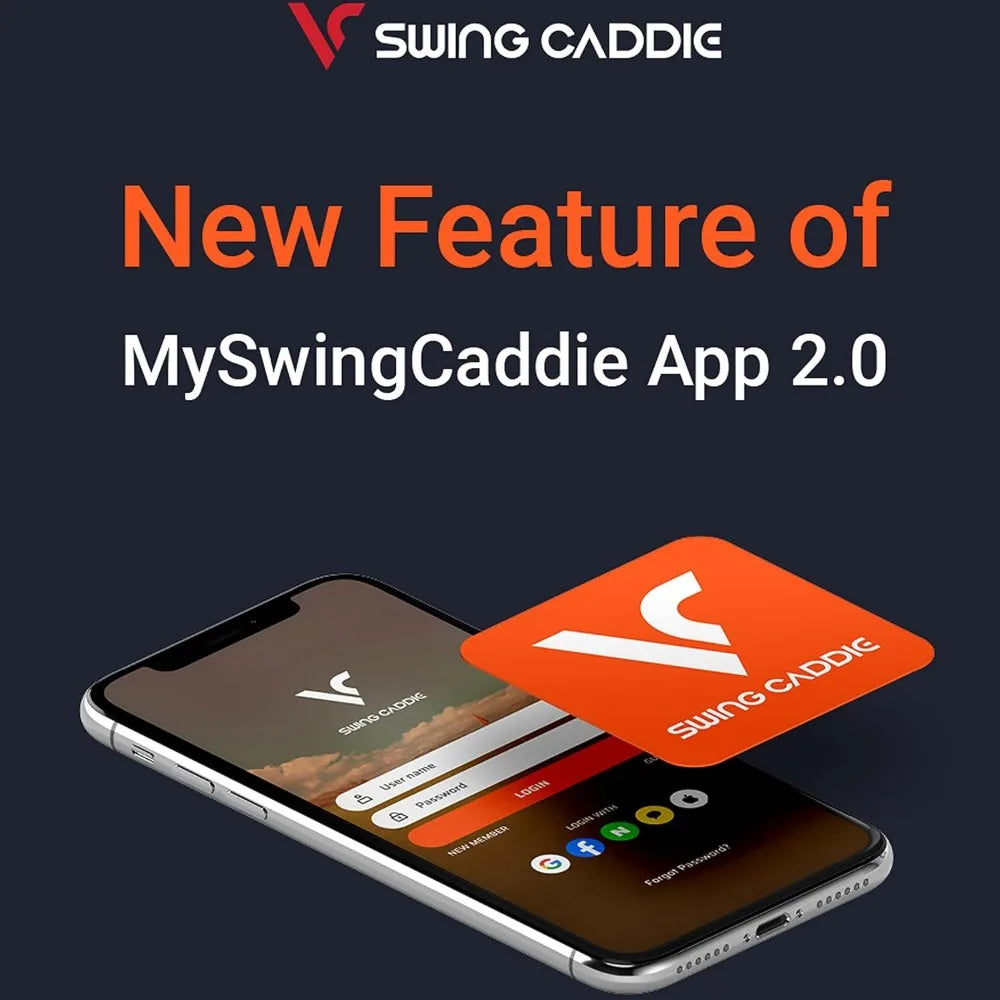 Swing Caddie C300i Launch Monitor, Swing Analyzer