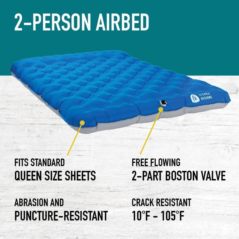 Queen Air Mattress, Air Bed for Camping