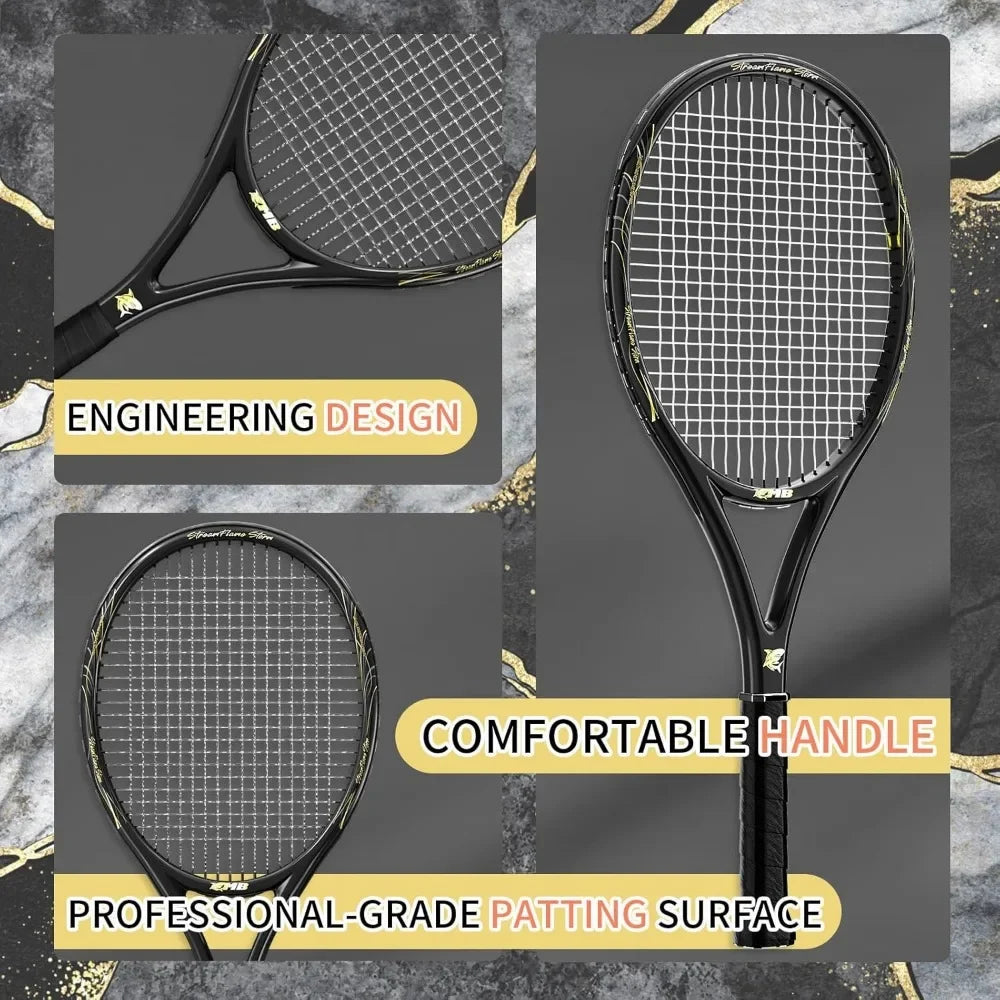 Tennis Racquet for Adults,  3 Tennis Balls,