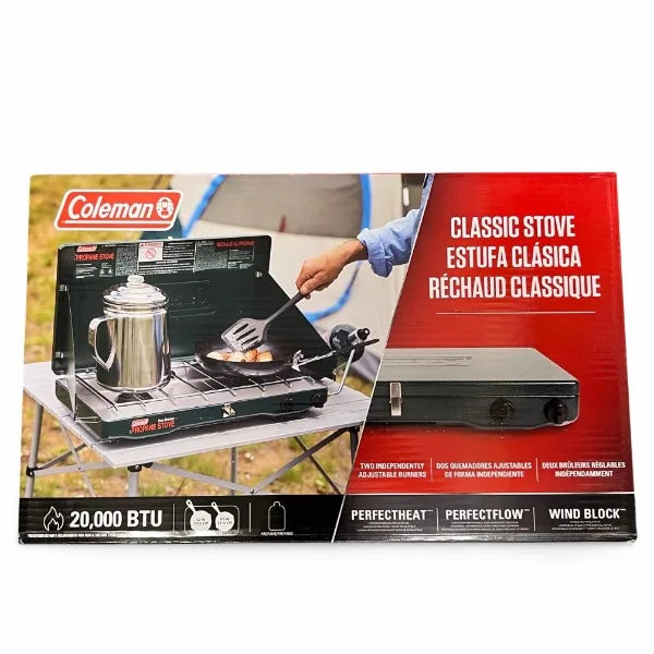 Coleman Matchlight 2-Burner Propane Stove