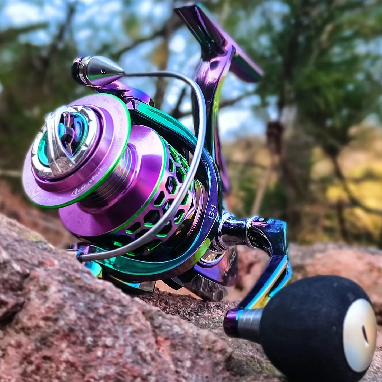 Spinning Reel for Catfish, Bass, Trout Fishing