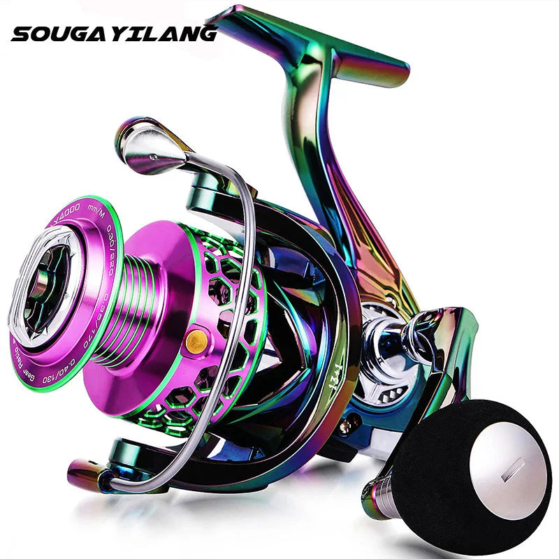 Spinning Reel for Catfish, Bass, Trout Fishing