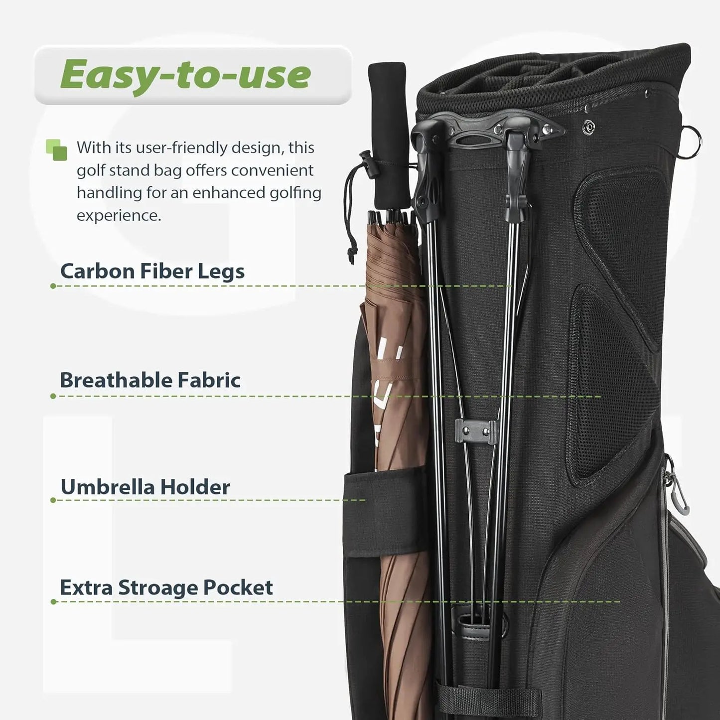 14-Way Golf Stand Bag,