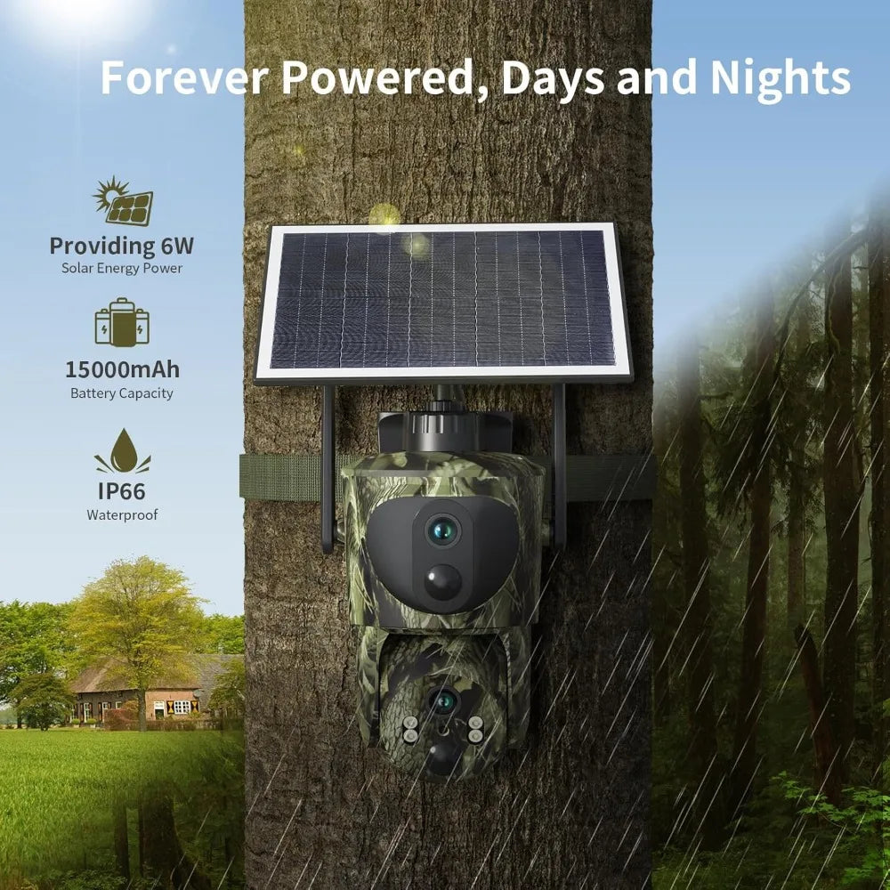 Trail Cameras, Dual Lens, Night Vision, Motion Activated