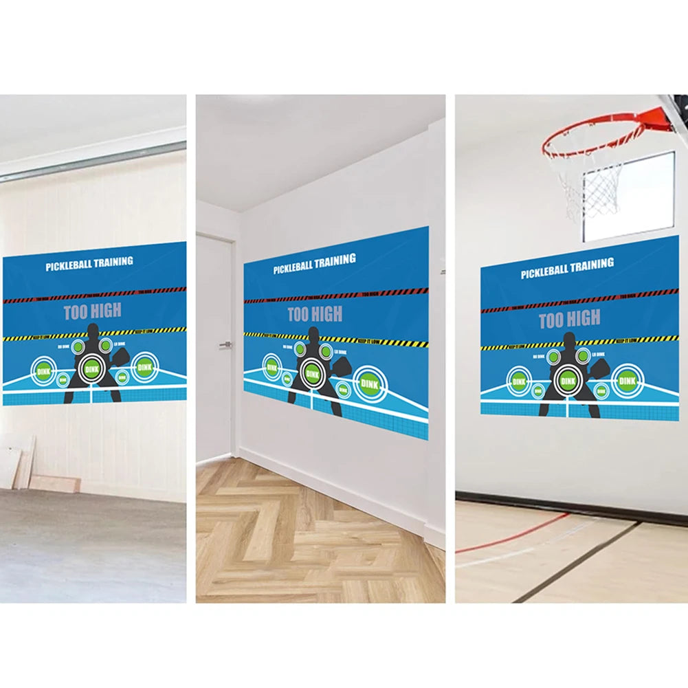 Pickleball Training Poster Wall Mat