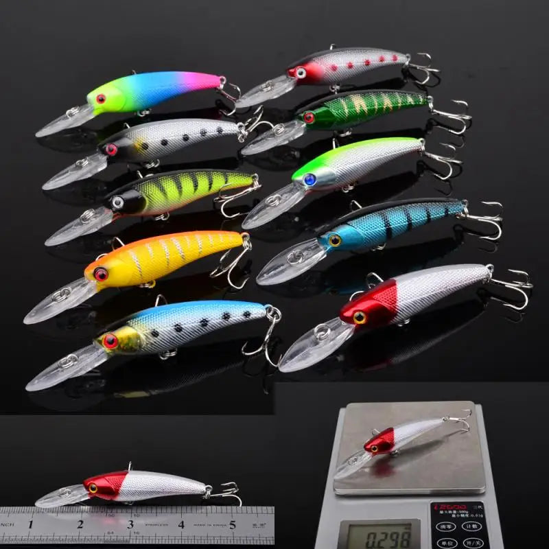 Fishing Lure Tackle Floating Fishing Minnow Wobblers