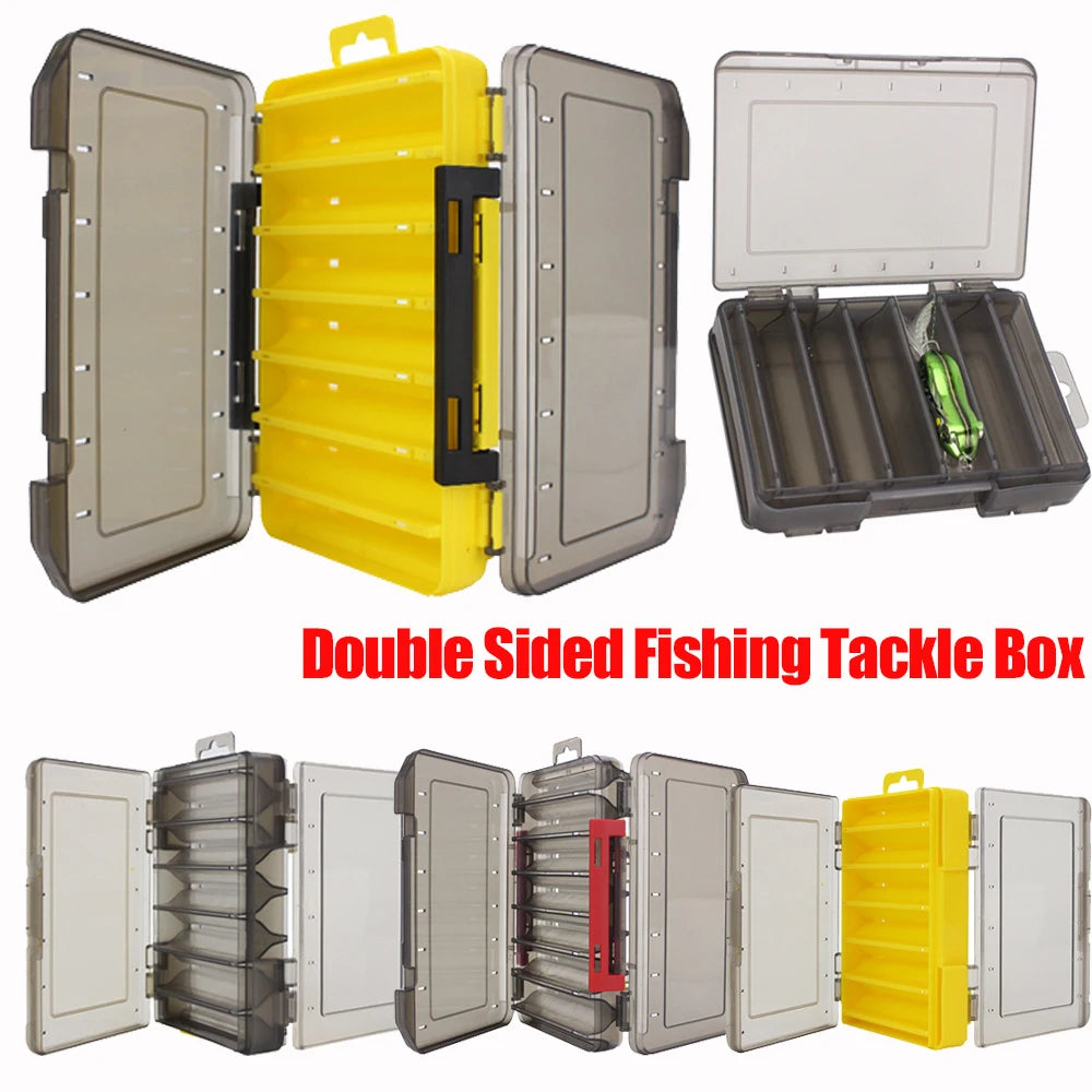 Double Sided Fishing Tackle Box