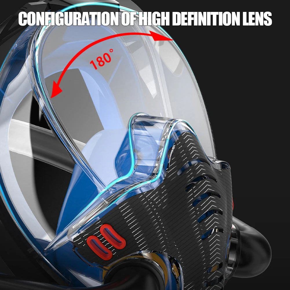 Full Face Diving Mask with Camera Mount