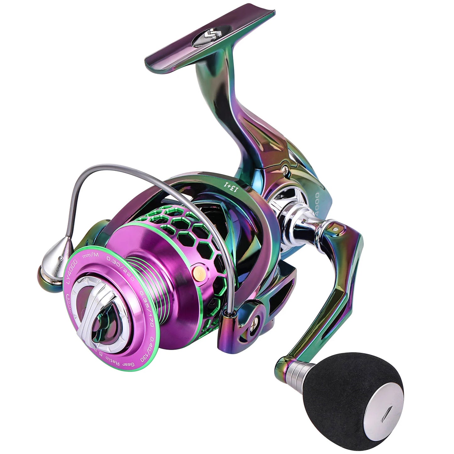 Spinning Reel for Catfish, Bass, Trout Fishing