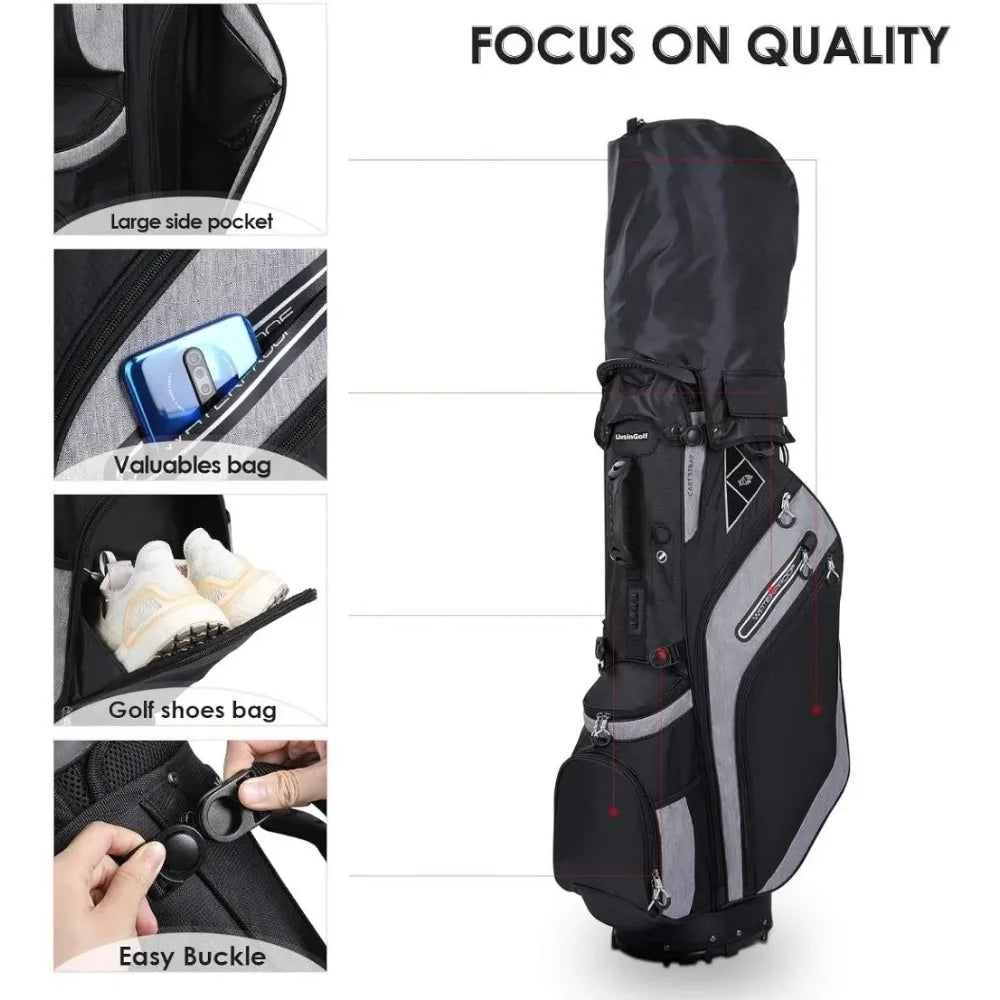 Golf Stand Bag 14 Way Top Dividers