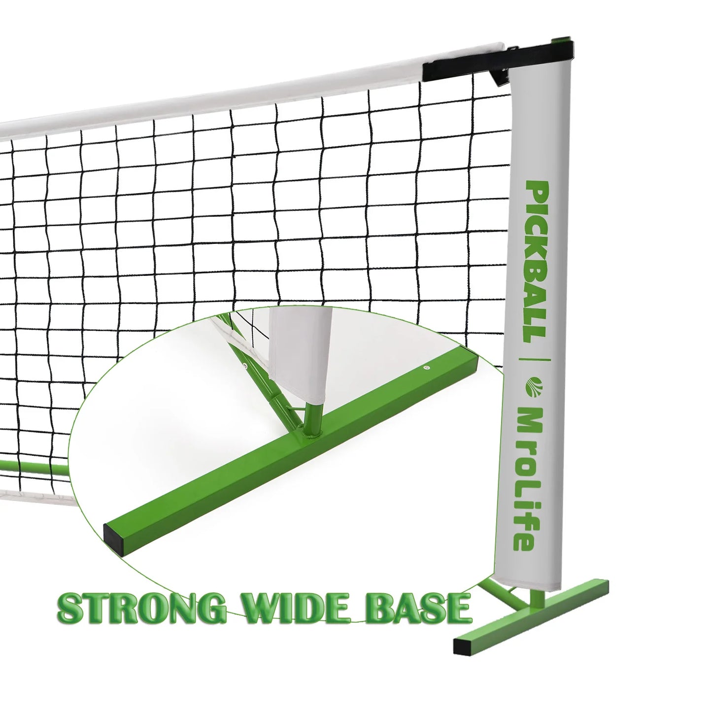 Portable Pickleball Net System with Paddles, Pickleballs