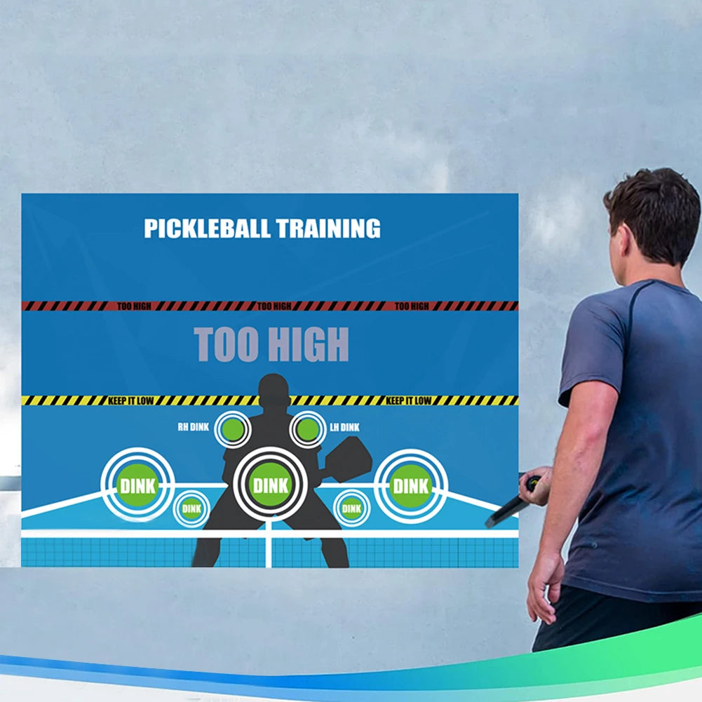 Pickleball Training Poster Wall Mat